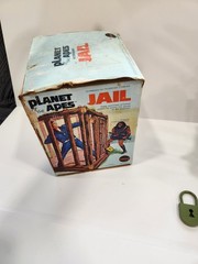 Mego Planet Of The Apes Jail 1967 Original Action Figure Cage Original Box