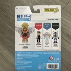 Roblox DevSeries Hide & Seek Extreme: TIM7775 Toy Figure w/Virtual Item Code NIB
