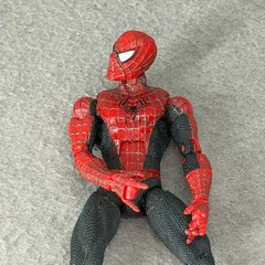 Spider-Man 2 ToyBiz Tobey McGuire Super-Poseable 6” Action Figure 2003 Loose