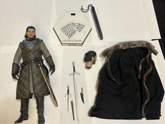 Threezero Game of Thrones Jon Snow 1/6 Scale Season 8 With Extras