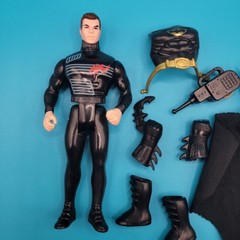1990 Kenner Bruce Wayne Quick Change Suit The Dark Knight complete Batman