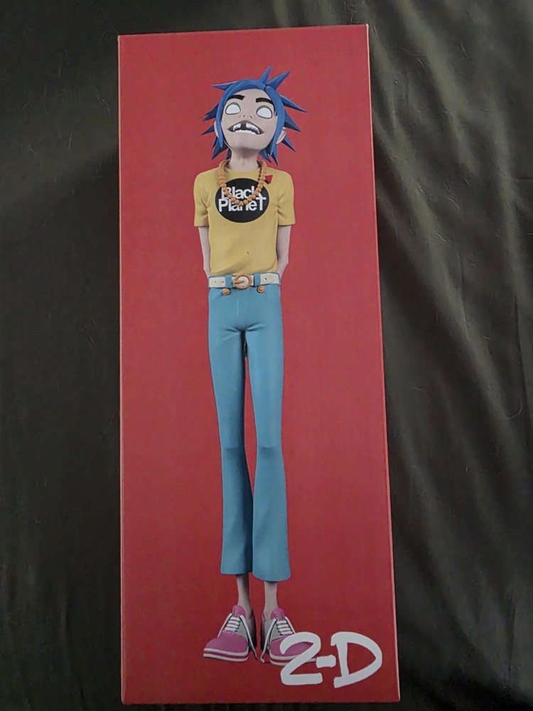 Superplastic Gorillaz “2D” ~ Vinyl Figure ~ Super Plastic Song Machine Era