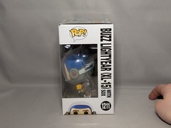 Funko Pop! Vinyl Pixar Buzz Lightyear (XL-15) with Sox #1211 Plastic Insert Warp