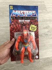 motu mMasters of the Universe Origins Beast Man & scare glow unpunched NEW