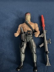 Vintage 1985 Coleco John Rambo “Force of Freedom” action figure with accessories