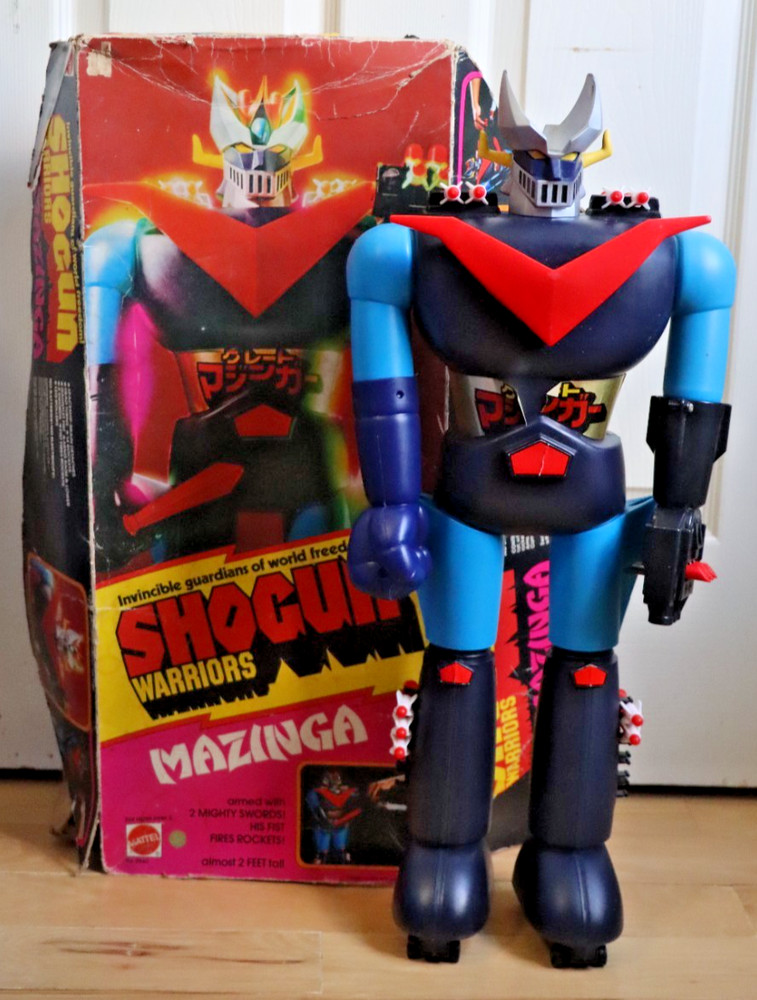 Shogun Warriors Mazinga 24″ Tall Action Figure w/ Accessories & Box Mattel