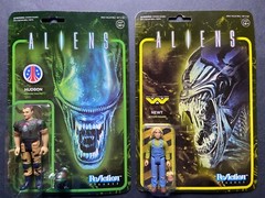 Super7 ReAction Figures Aliens NEWT & HUDSON 3.75” Action Figures NEW IN BOX