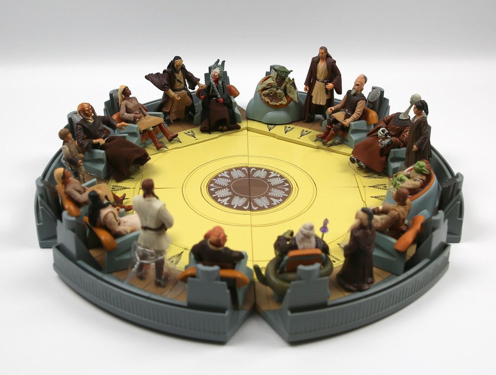 Star Wars Jedi HIGH COUNCIL Complete Set All 6 Scenes MINT Lot