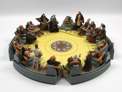 Star Wars Jedi HIGH COUNCIL Complete Set All 6 Scenes MINT Lot