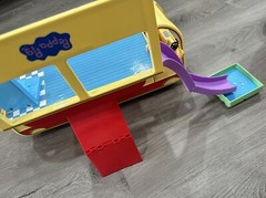 Peppa Pig Transforming Camper Van RV Playset w/ Sounds – 99% Complete Set Toy