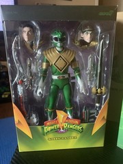 GREEN RANGER Ultimates Super7 Mighty Morphin Power Rangers MMPR Opened Complete