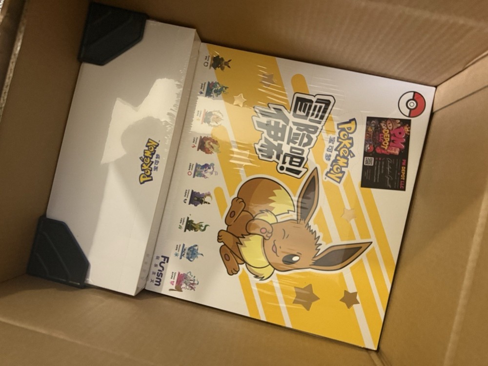 NEW Authentic Funism Pokémon Eevee Evolution Case 9 Blind Box Second Edition