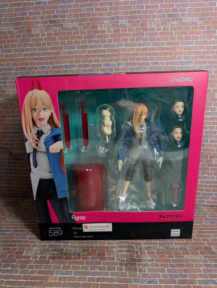 Max Factory Figma No.589 Power Chainsaw Man “NEW – US SELLER & I SHIP DAILY”
