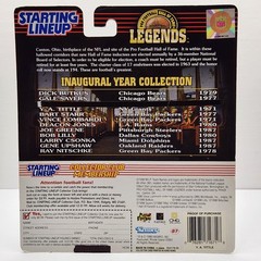 Starting Lineup 1998 Pro Football Hall of Fame Legends Y.A. Tittle #14 1:18 Fig.