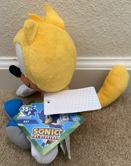 Jakks Sonic The Hedgehog 35th Anniversary Ray The Flying Squirrel 9″ Plush NWT