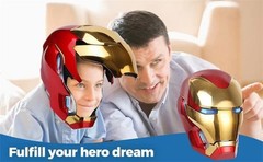 NEW 1:1 Wearable Friday Iron Man Mk50 Helmet Remote Touch Voice Control Mask