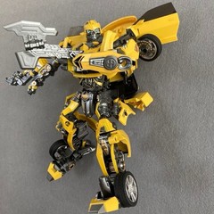 Battle Hornet M03 Alloy Version Robot Force KO Bumblebee Style Transformer Used