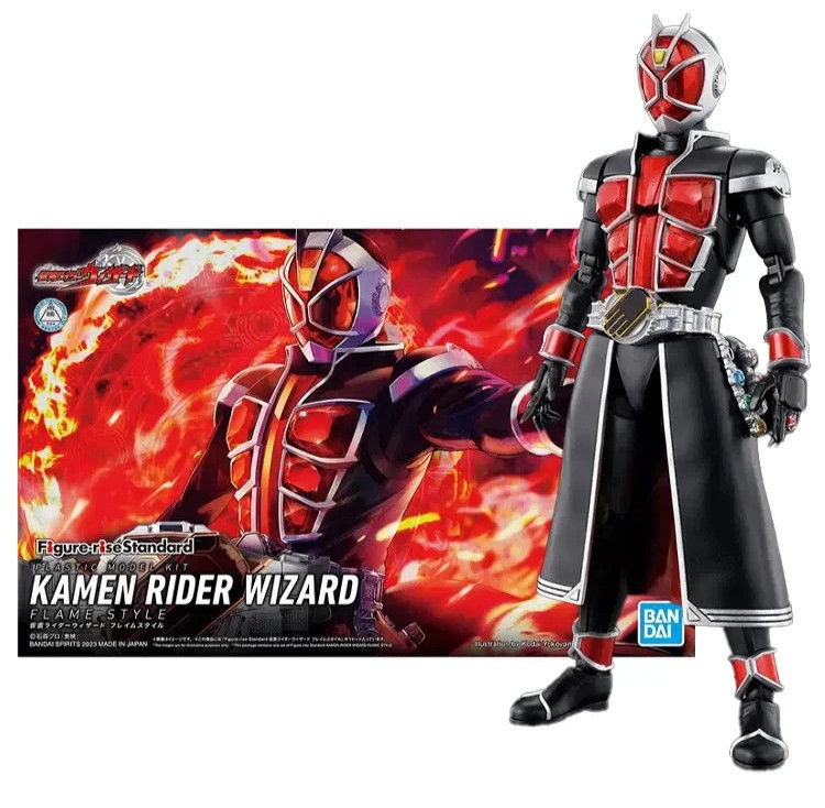 Bandai Figure-rise Standard Kamen Rider Wizard Flame Kamen Rider Model Kit
