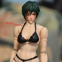 1/12 Jujutsu Kaisen Zenin Maki Head Carving For 6″Romankey SHF Figma Figure Body