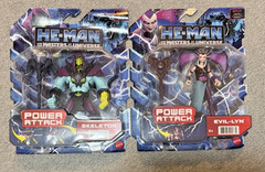 Mattel He-man Power Attack SKELETOR & EVIL-LYN Netflix NIP Master of theUniverse