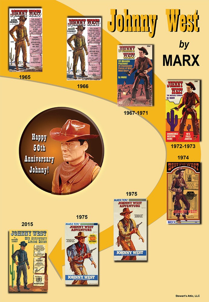 Johnny West Best of the West Figures Accessories YOU PICK Marx UPDATED 5/9/24
