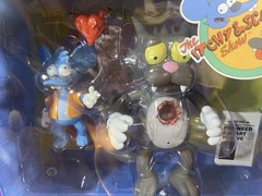 The Simpsons Itchy & Scratchy Collectable Vinyl Action Figures Kidrobot New NIB