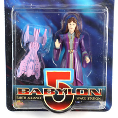 Babylon 5 Ambassador Delenn Figure Minbari Flyer Exclusive Toy 1997 Sealed