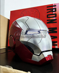 Autoking Iron Man Helmet MK5 1/1 Voice-controlled Mask Transform Cosplay Prop