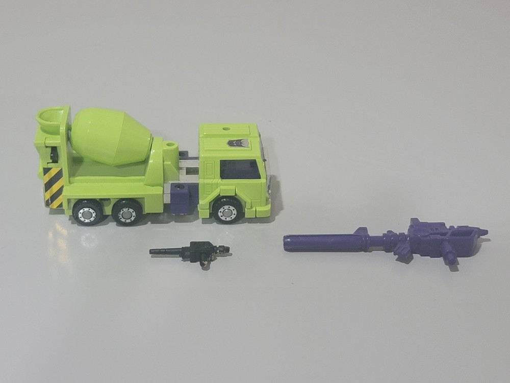 Transformers Constructicon – ‘Mixmaster’ for Devastator – 1985 – Accessories
