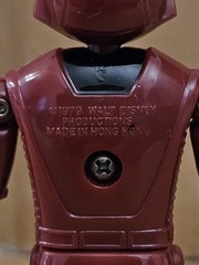 1979 Sentry + Silver Blaster The Black Hole Red Robot Figure MEGO Disney Vintage