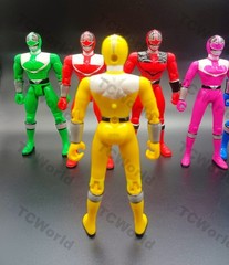 Power Rangers Time Force 5 “Time Force Rangers ” (Complete Base Set)