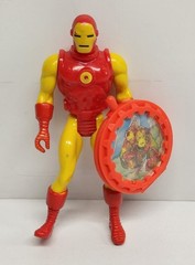 1984 Secret Wars Ironman Vintage Action Figure w/ Secret Shield Mattel Marvel