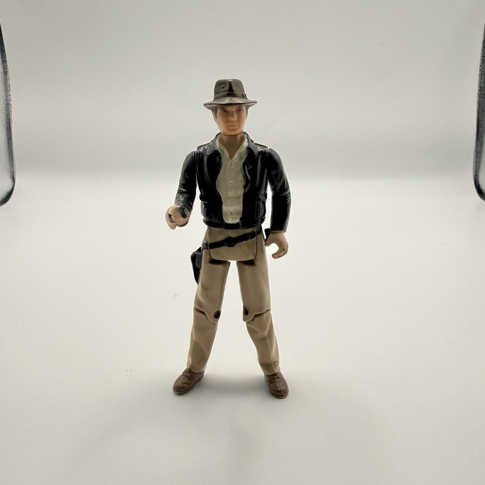 Indiana Jones Vintage 1982 Raiders Of The Lost Ark Kenner Figure Hong Kong *READ