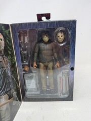 NECA Horror Friday The 13th Final Chapter Jason Voorhees OPENED Action Figure