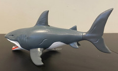 Great White Shark Chomping Biting Animal Figure Toy 8″