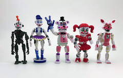 Inspired by FNAF Sister Location Collection | Action Figures Toys
