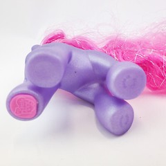 My Little Pony Petal Blossom G3 Purple Pony Super Long Glitter Mane Hair Hasbro