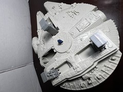 VINTAGE KENNER STAR WARS 1982 MICRO MILLENNIUM FALCON 100% COMPLETE FIGS BAGGIES