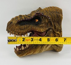 New Canna Animal Kingdom T-Rex Dinosaur Hand Puppet Realistic Rubber 8″ Head