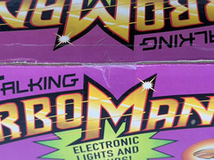 VT 1996 Talking Turbo Man Jingle All The Way Action Figure Tiger Electronics NIB