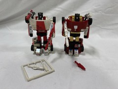 Transformers G1 Red alert And Sideswipe Accessories Lot Vintage Original