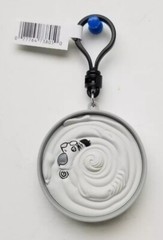 2024 Monogram 2.70″ Junji Ito Uzumaki Anime B&W “Spiral Dad” 3D Figural Bag Clip