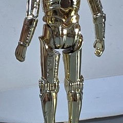 C-3PO Vintage Kenner Star Wars: IV A New Hope Figure Loose 1977 HK Bright Gold