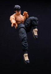 Street Fighter II Fei-Long 1/12 Scale Action Figure Toy Licensed by Capcom