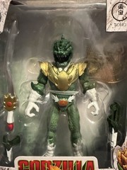 Lot 3 Power Rangers vs Godzilla KAIJU RANGER Figures Red Blue & Green Full Set