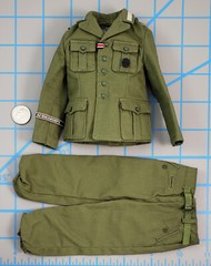 DID Burk WWII German Afrika korps uniform 1/6 scale toys soldier dragon 3R DAK