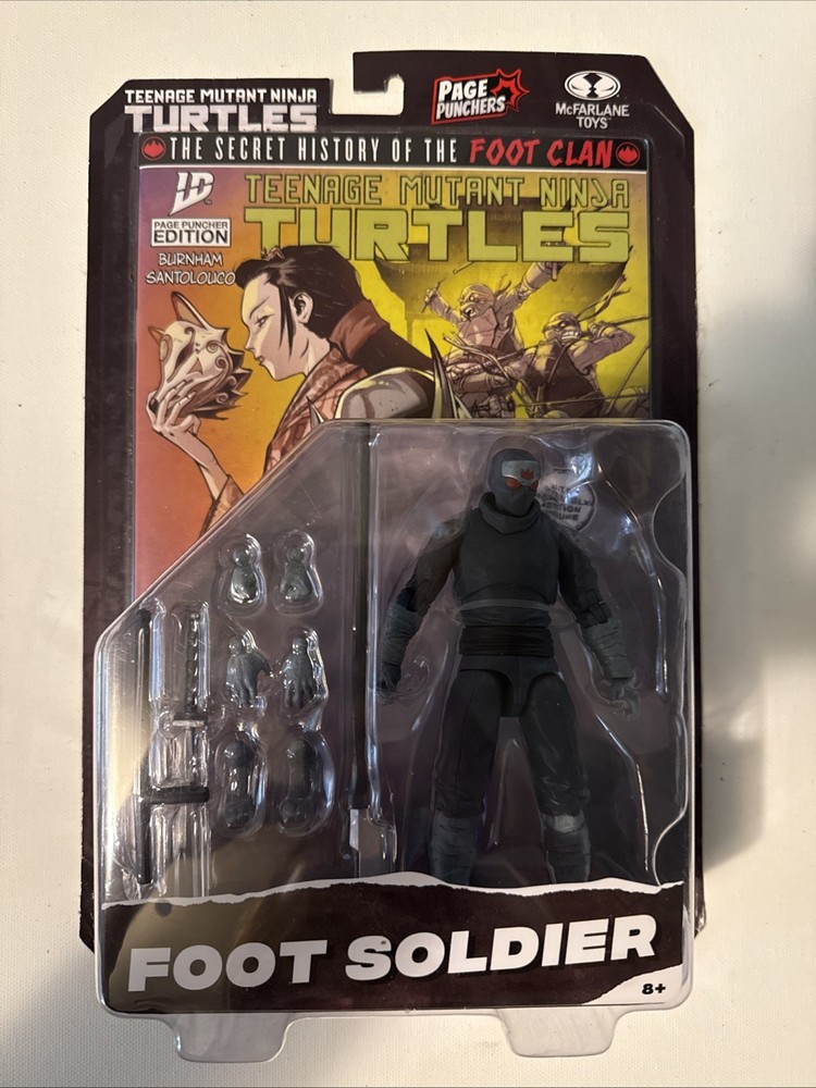 Teenage Mutant Ninja Turtles – Foot Soldier Page Punchers 5″ Figure with Comic