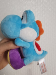 Sanei Mario Yoshi’s Island Black Pink Blue Yoshi Plush DOLL Tagged KPS DS 5”