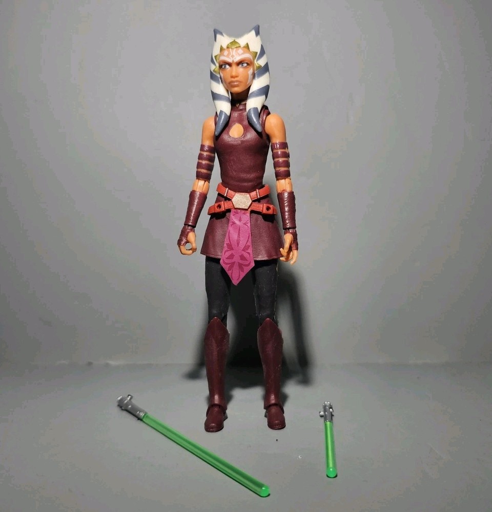 Star Wars Black Series Clone Wars 6″ AHSOKA TANO Padawan Figure 100% Complete