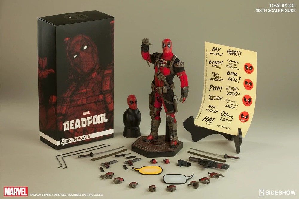 Sideshow Collectibles Marvel’s Deadpool 1/6 Scale Action Figure